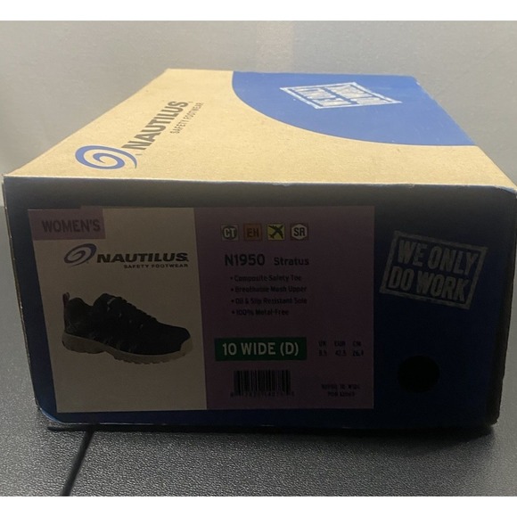 Nautilus Safety Shoes N1958 Stratus Woman's 10W - Picture 1 of 8